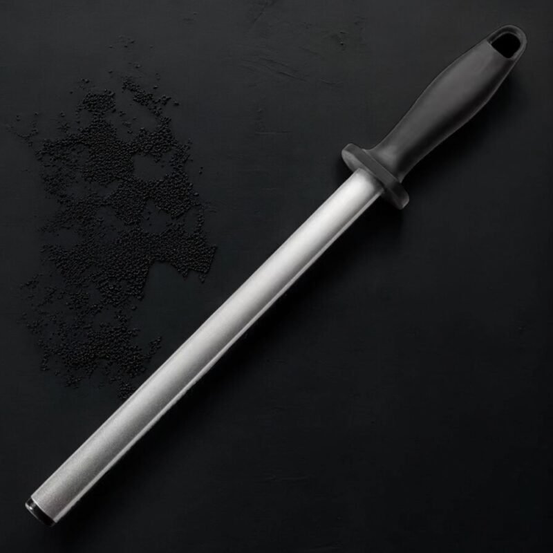 Kaamut® Professional Sharpening Steel - Diamond coating - Oval - ABS handle - For all knives up to 62 HRC - Image 2