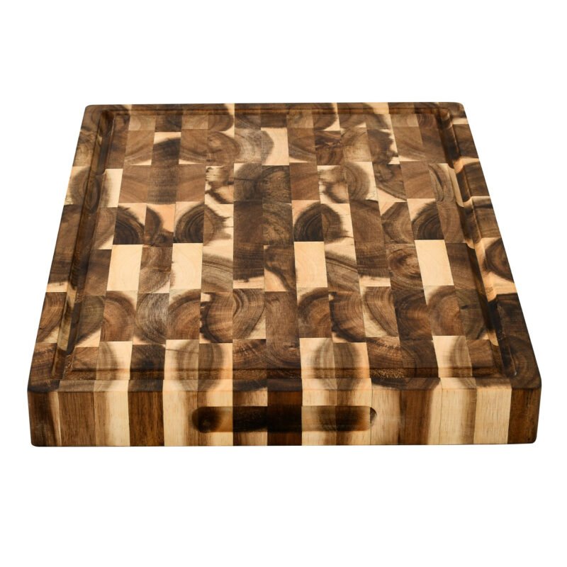 KAAMUT® - Professional Cutting Board - Acacia End Grain - 40x27.5x3.5 CM - Luxury Gift Box - Image 5