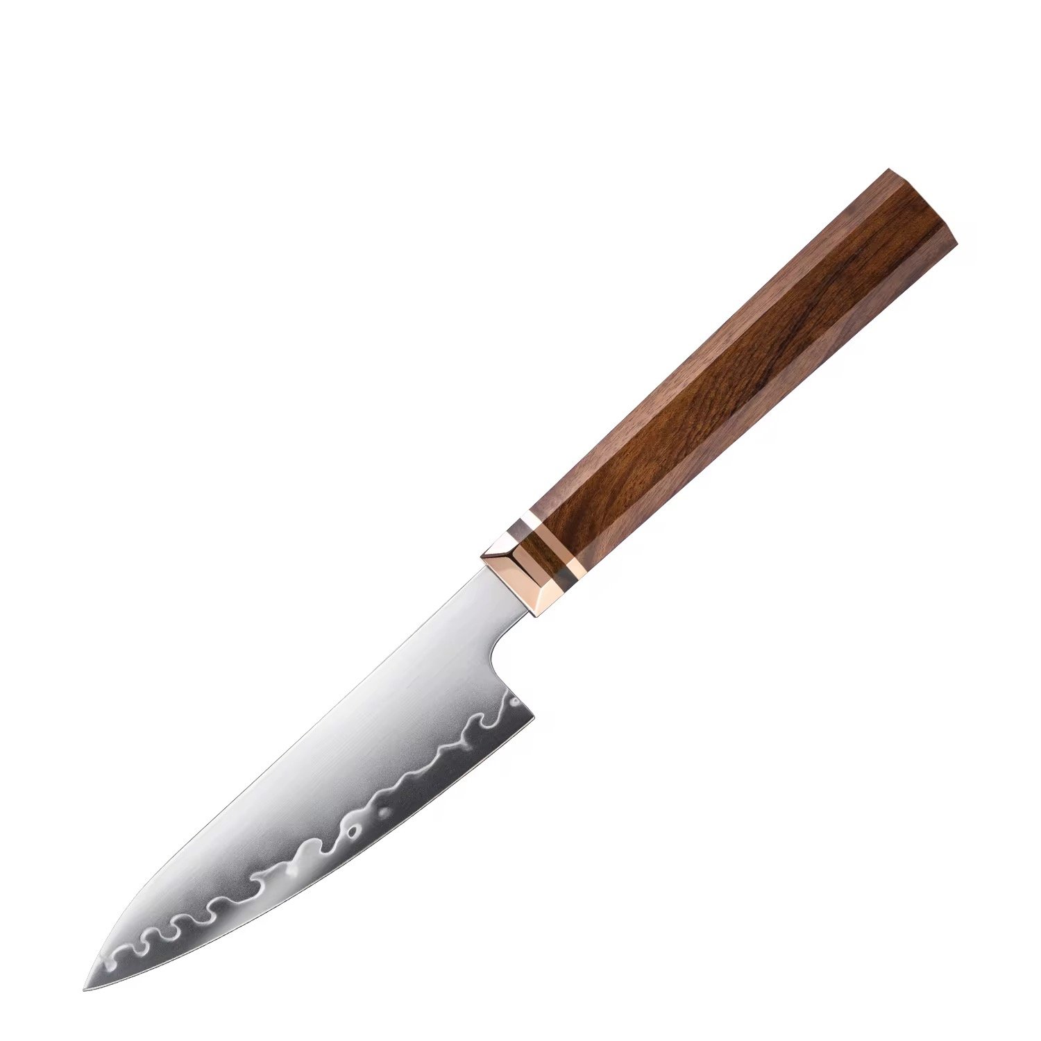 KAAMUT® 5 Piece Knife Set – ZDP-189 Japanese Powder Steel – African Mkuruti Wood Handle - Image 11