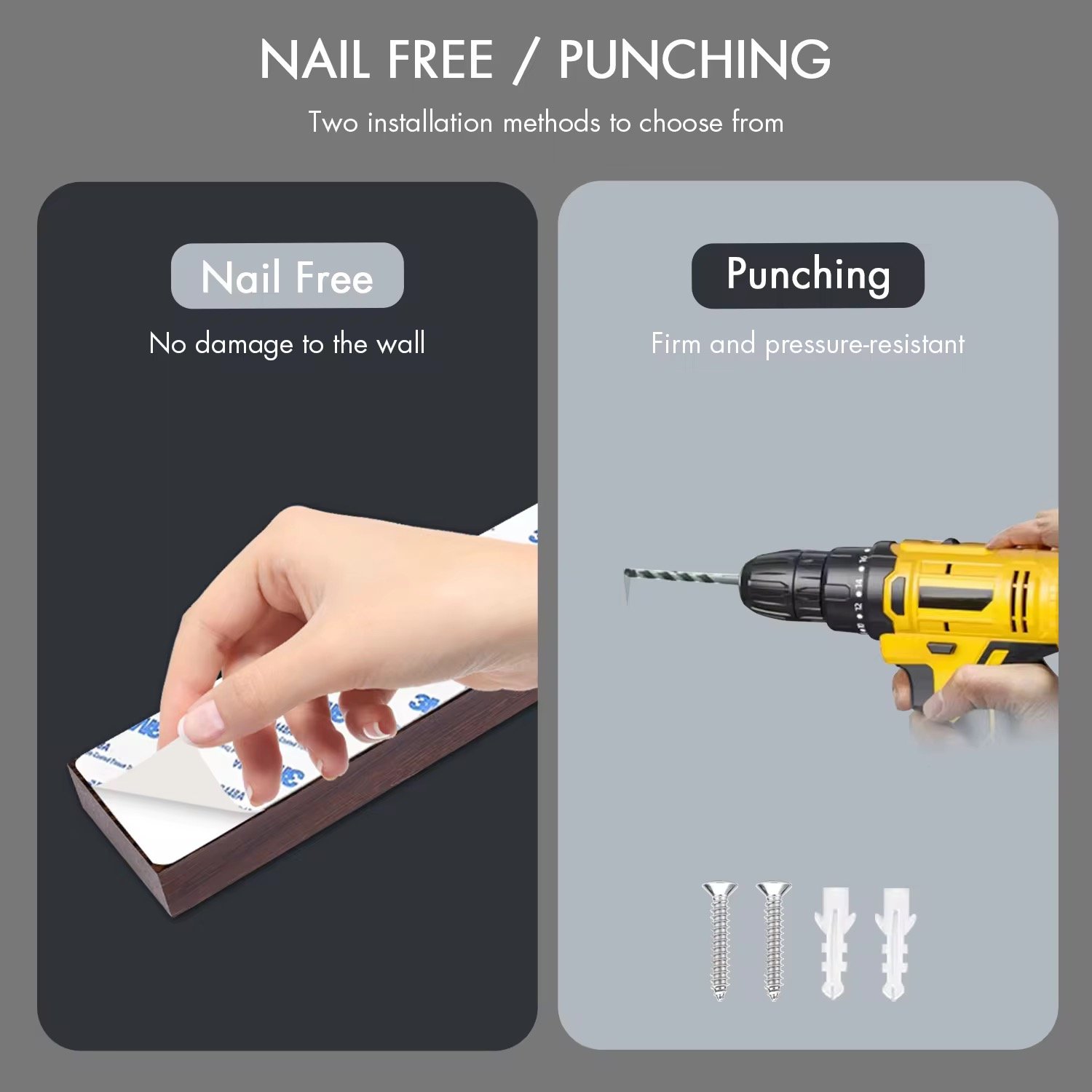 KAAMUT® Magnetic Knife Holder 40 cm – Wenge Wood – Extra Strong Knife Magnet - Image 5