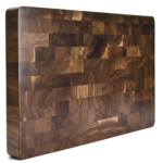 KAAMUT® End Grain Cutting Board 45 × 30 × 4 cm – Flat Surface – North American Black Walnut