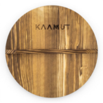 KAAMUT® 36 cm Wooden Wok Lid – Handmade & Sustainable – Universal Lid for Wok & Wok Pan